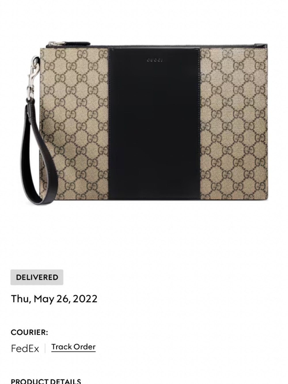 Gucci Valese GG Supreme Canvas/Supreme Pouch - Picture 7 of 9